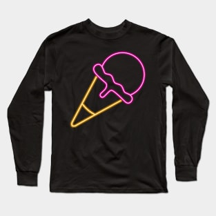 Ice Cream Line Light Long Sleeve T-Shirt